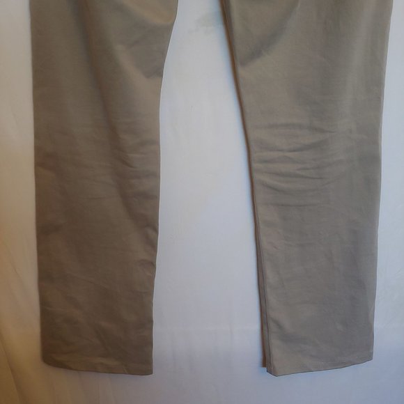 Adriano Goldschmeid Khaki Everett Slim Straight Leg Women Pants 31 - Picture 8 of 14